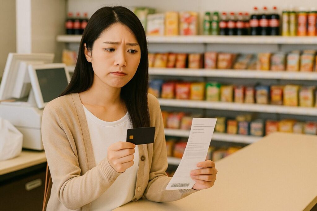 クレジットカ請求書払いか？